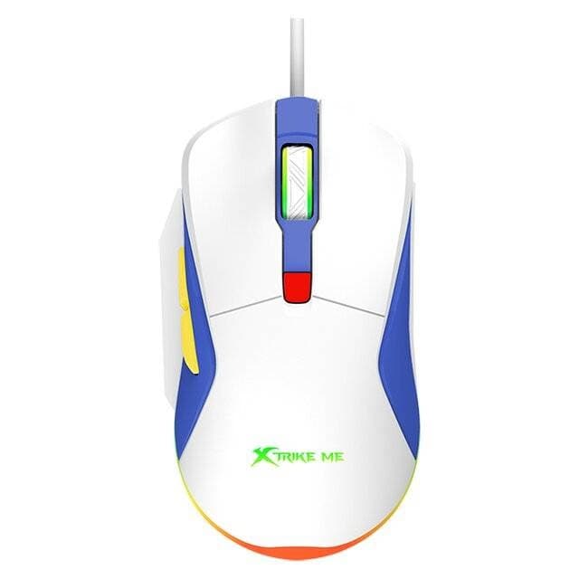 Xtrike Me GM-227 Mouse (White & Blue)
